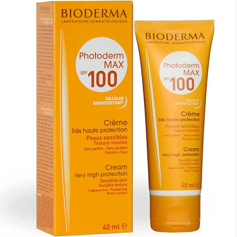 کرم ضد آفتاب بایودرما مدل Photoderm MAX مناسب پوست های معمولی تا خشک